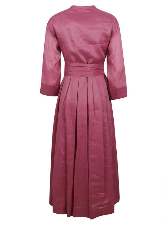 26SS 막스마라 미디 원피스 2619221083600 059 Burgundy - MAX MARA