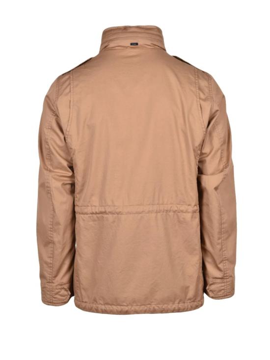 25SS 에르노 자켓 면 소재 사하라 재킷 - 브라운 - HERNO