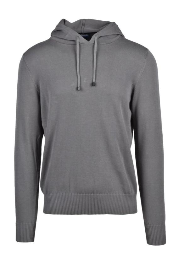 25SS 드루모어 탑 면 니트 스웨트셔츠 - 밀리터리 그린