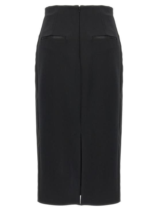 26FW 막스마라 롱 스커트 2521106014600001 Black - MAX MARA