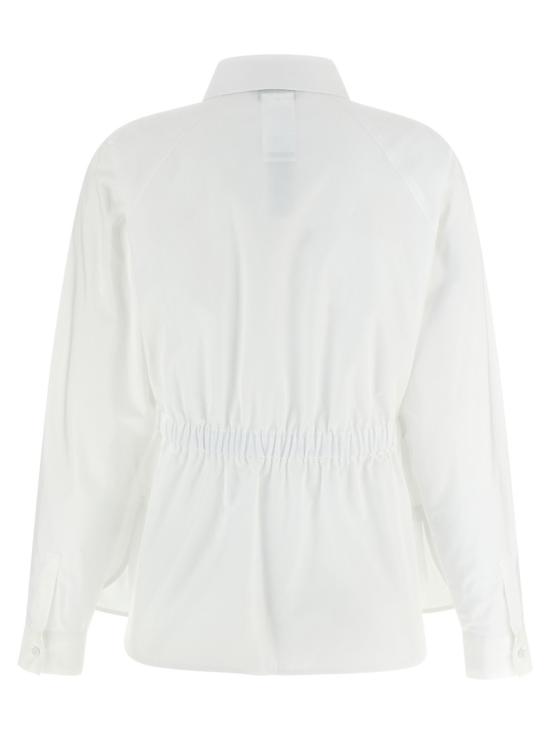 26SS 막스마라 Tazzina 드로스트링 셔츠 2611111052600001 White - MAX MARA