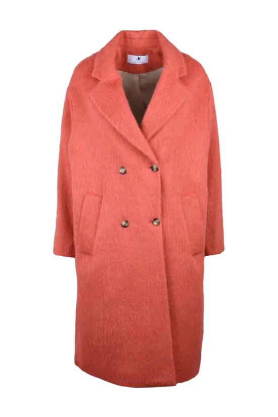 Oliver Horigamy 코트 더블 브레스트  - 레드