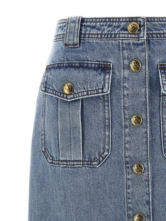 26FW 짐머만 데님 5395SF25RDWBL Blue - ZIMMERMANN