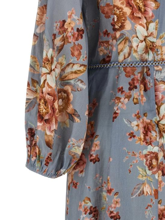 26SS 짐머만 원피스 2354DRS261CFLR Grey - ZIMMERMANN