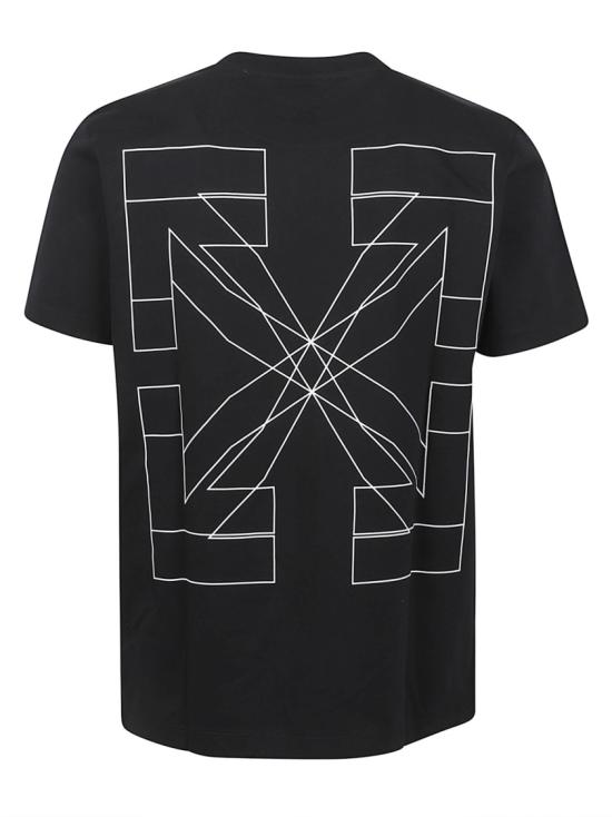 26SS 오프화이트 반팔 티셔츠 44MAA027S26J003001 Black - OFF WHITE