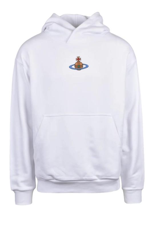  비비안웨스트우드 탑 후드티 - 화이트