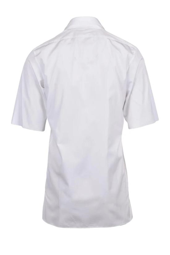  마르지엘라 반팔 셔츠 면  - 흰색 - MAISON MARGIELA