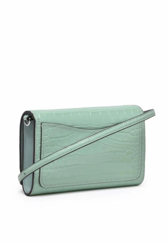 25SS 토리버치 크로스백 테아 엠보싱 플랫  - 그린 - TORY BURCH