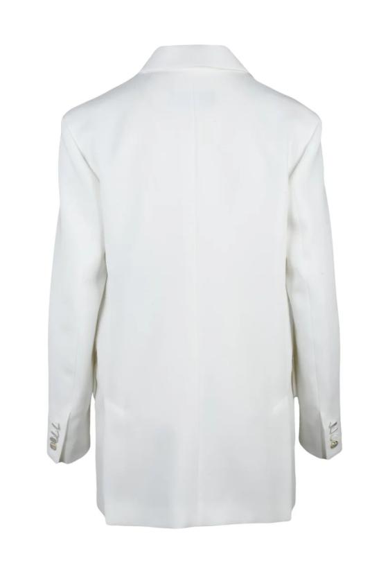 25SS 막스마라 수트 자켓 가바라 더블 브레스트 재킷 - 화이트 - MAX MARA
