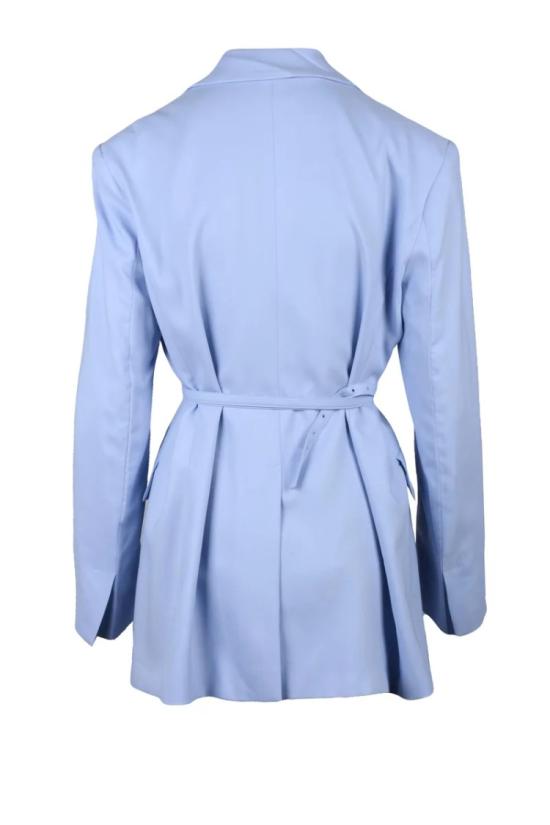 25SS 마렐라 수트 자켓 더블 브레스트 재킷 - 라이트 블루 - MARELLA