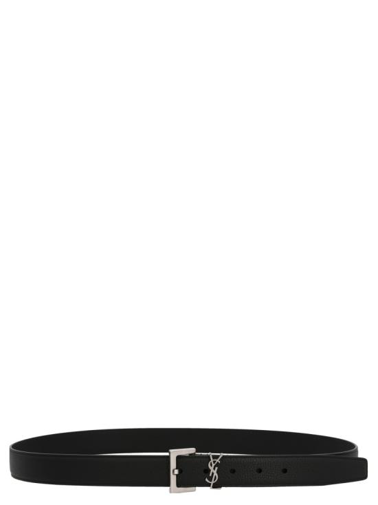 26SS 생로랑 모노그램 벨트 634440DTI0E1000 Black