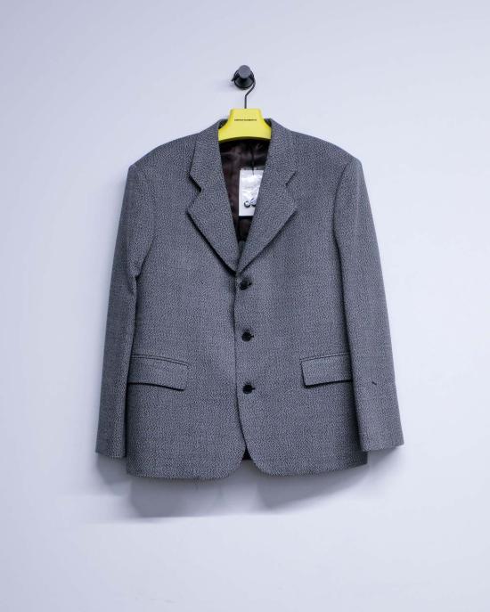  세컨드 레이어 수트 자켓 두 번째/레이어 정적 울 바리오 블레이저