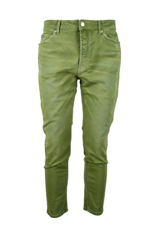  디파트먼트5 데님 면 스판 청바지 - 녹색