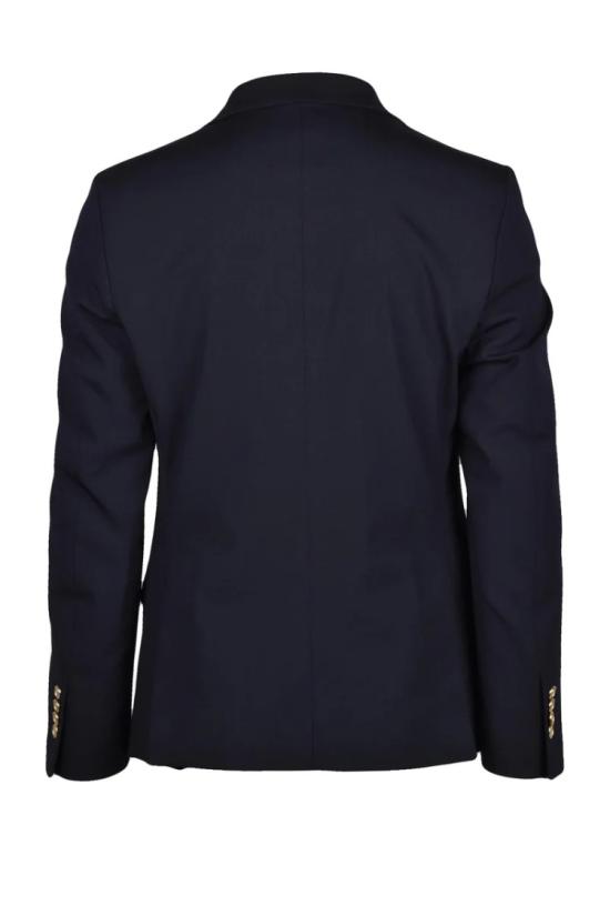 25SS Grey Daniele Alessandrini 수트 자켓 울 스트레치 더블 브레스트 재킷 - 블랙 - DANIELE ALESSANDRINI