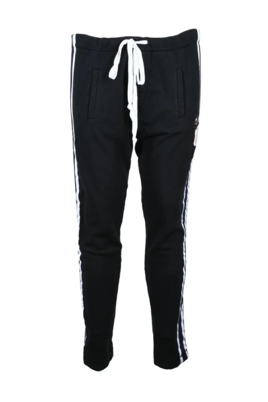  폴앤샤크 탑 면 트레이닝 바지 - 파란색