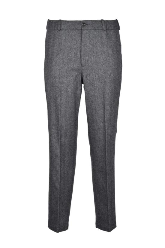  몽클레어 수트 팬츠 버진 울  - 그레이