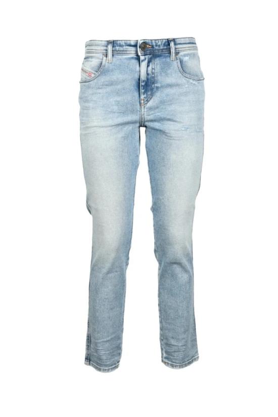  디젤 데님 D-Amny 스키니 진 - 라이트 블루