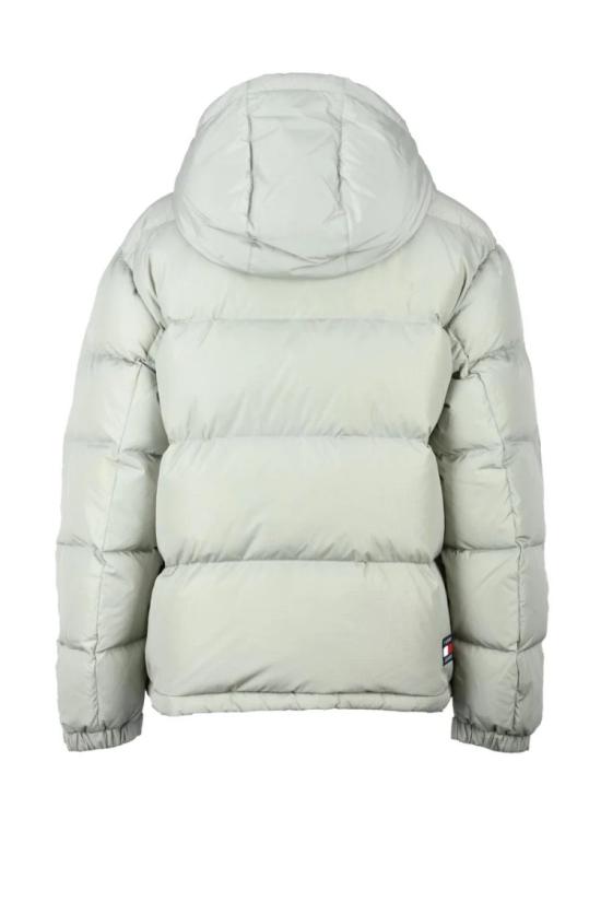  토미진 패딩 알래스카 패딩 다운 재킷 - 아쿠아 - TOMMY JEANS