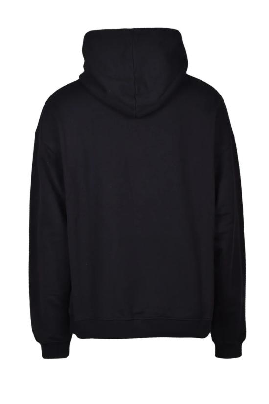 25SS 디스퀘어드2 탑 면 후드티 - 블랙 - DSQUARED2