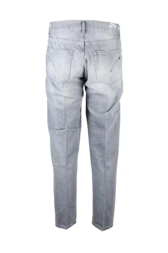  돈답 데님 다이앤 캐럿 슬림핏 진 - 그레이 - DONDUP