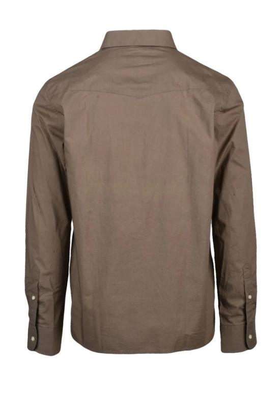 25SS 오피신 제네랄 긴팔 셔츠 면  - 토프 색상 - OFFICINE GENERALE