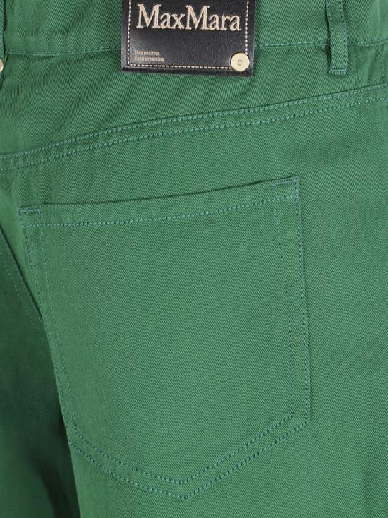 26SS 막스마라 스트레이트 팬츠 2619131083600 003 Green - MAX MARA