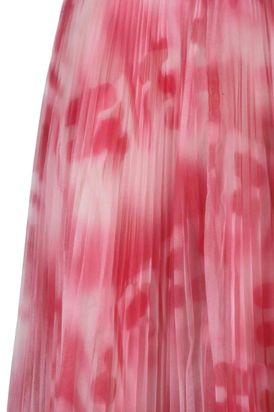 25SS 엘리자베타프랜치 미디 스커트 주름 튤  - 푸시아 - ELISABETTA FRANCHI