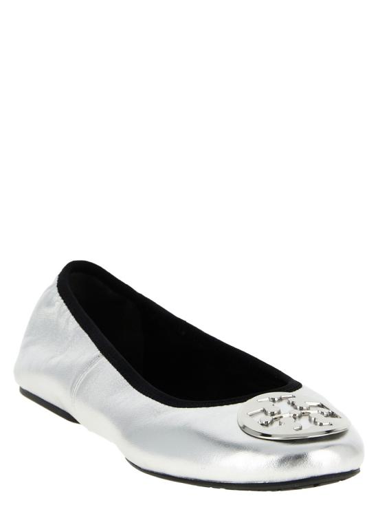 26SS 토리버치 플랫 슈즈 178278040 White - TORY BURCH