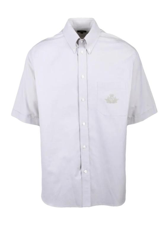 25SS 펜디 반팔 셔츠 면  - 베이지색