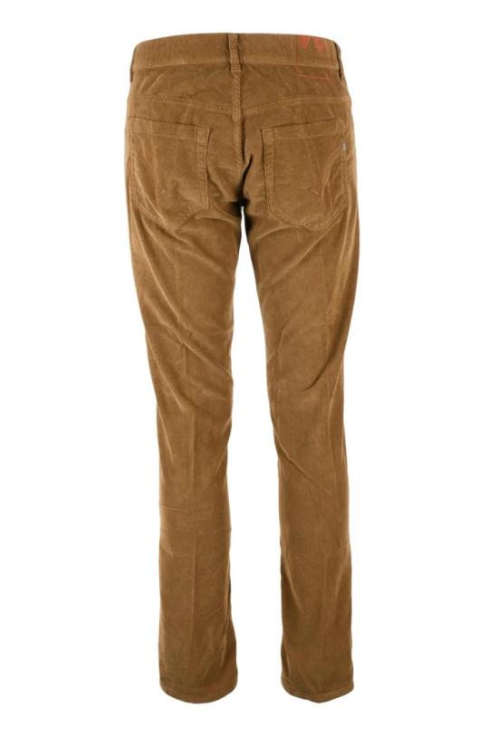  돈답 데님 조지 벨벳 바지 - 브라운 - DONDUP