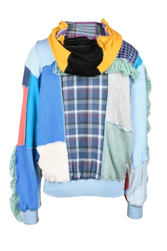  Sarl Murmaid 탑 패치워크 스웨트셔츠 - 멀티컬러 - OTHER BRANDS