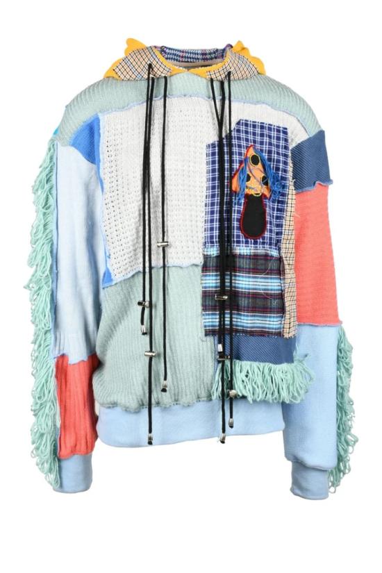  Sarl Murmaid 탑 패치워크 스웨트셔츠 - 멀티컬러