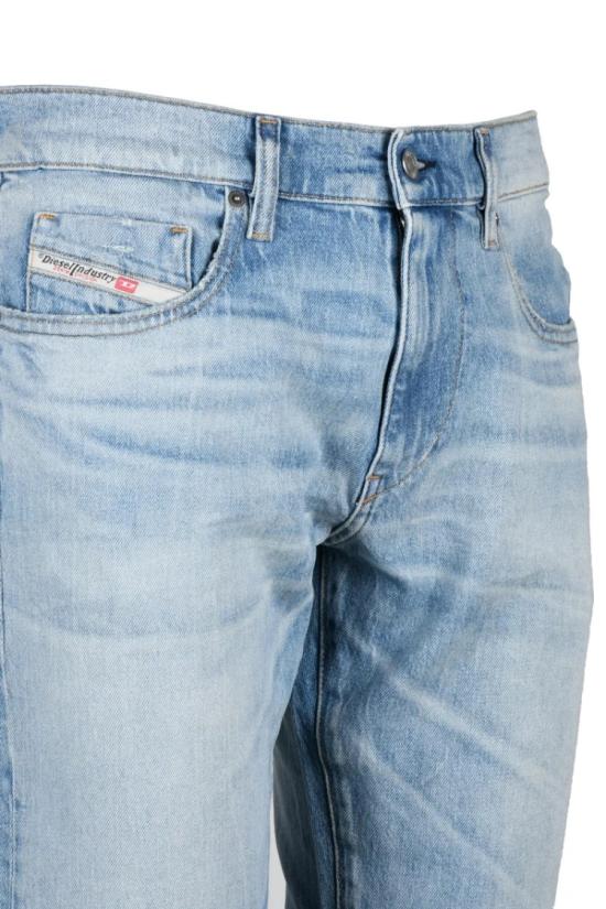 25SS 디젤 데님 D-Strukt 슬림핏 청바지 - 라이트 블루 - DIESEL