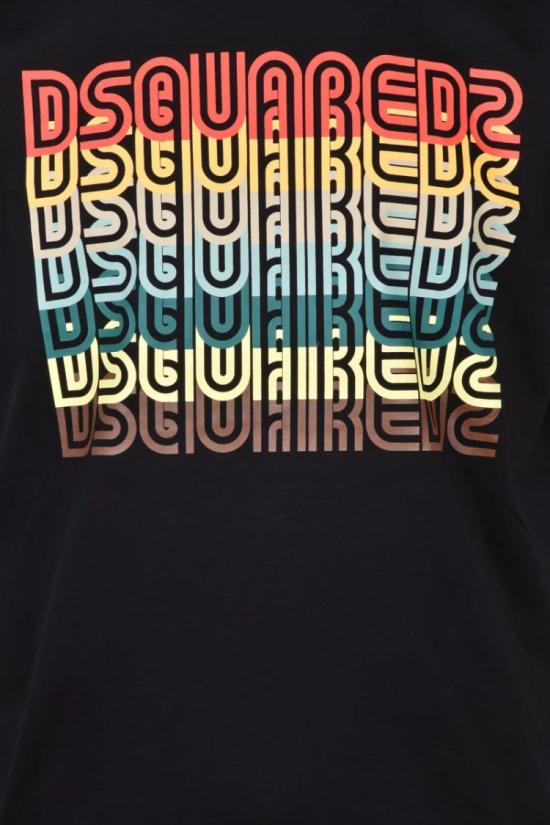 25SS 디스퀘어드2 반팔 티셔츠 면 티셔츠 - 블랙 - DSQUARED2