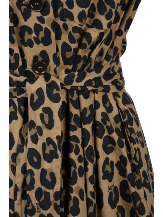 25SS 아스페시 롱 원피스 셔츠 드레스 - 애니멀리 - ASPESI