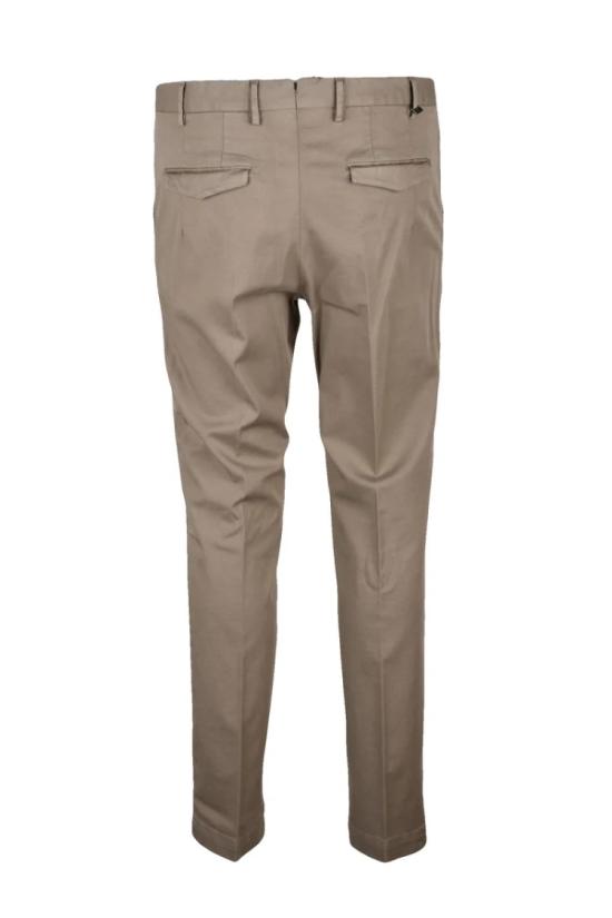 25SS 피티토리노 팬츠 남성용 라이오셀/면 스트레치 바지 - 터쿼이즈 색상 - PT TORINO