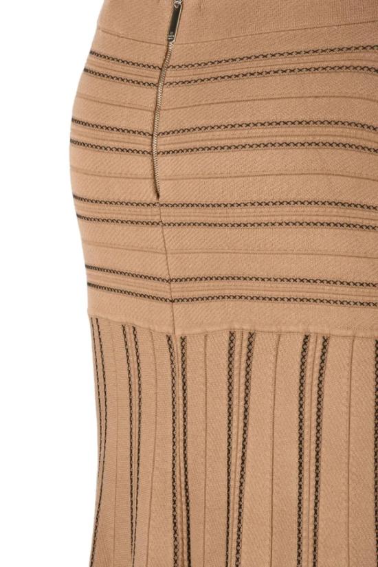  엘리자베타프랜치 롱 스커트 베이지색 롱 니트 - ELISABETTA FRANCHI