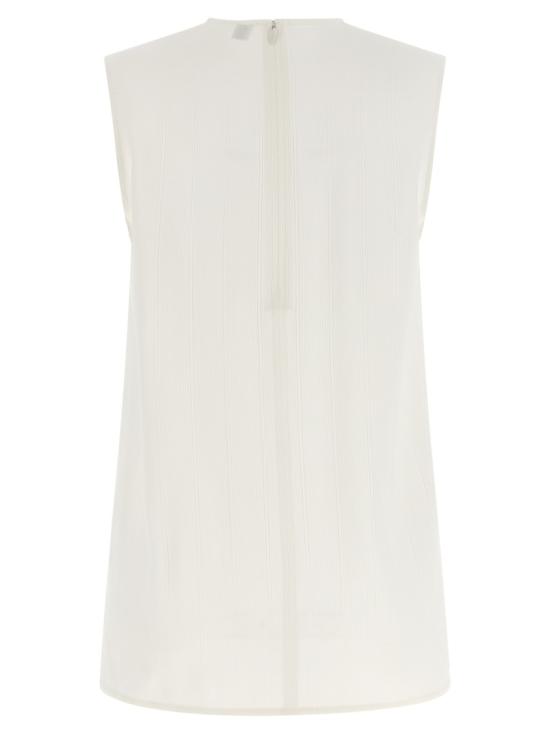 26SS 토템 민소매 티셔츠 252WRT0508FB0192188 White - TOTEME