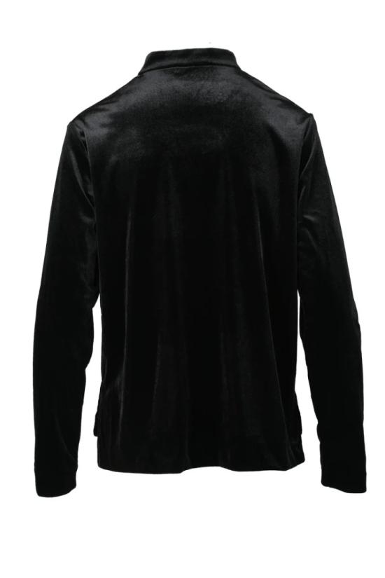  Etichetta Nera 긴팔 티셔츠 폴리아미드와 엘라스테인 혼방 블라우스 - 블랙 - ETICHETTA NERA