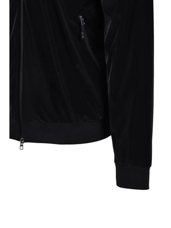 25SS 엠포리오 아르마니 봄버 자켓 봄버 재킷 - 블랙 - EMPORIO ARMANI