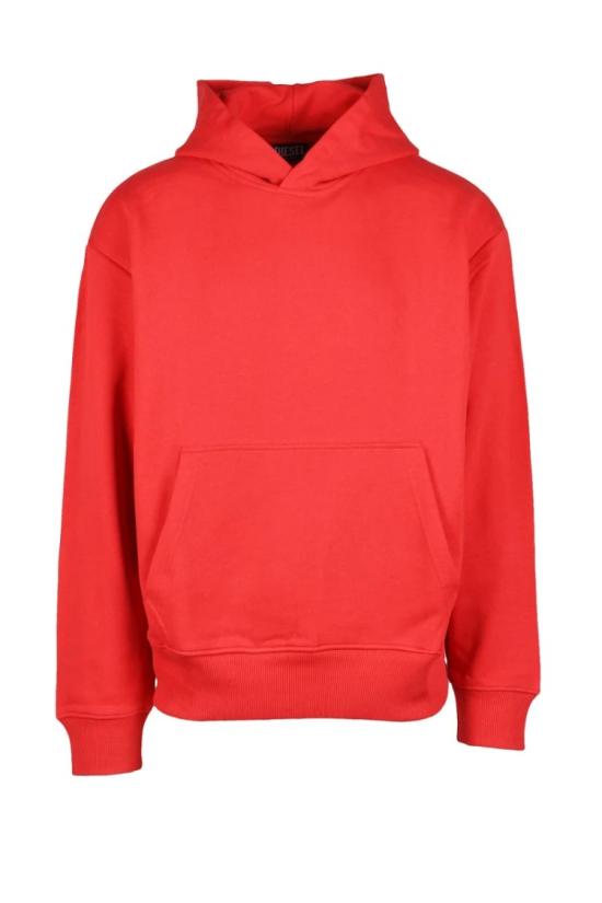  디젤 탑 남성용 스웨트셔츠 - 빨간색