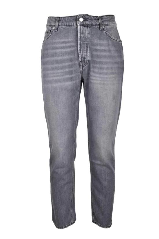  디파트먼트5 데님 슬림핏 청바지 - 회색