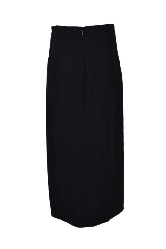  로베르토 카발리 롱 스커트 긴 검정색 펜슬 - ROBERTO CAVALLI