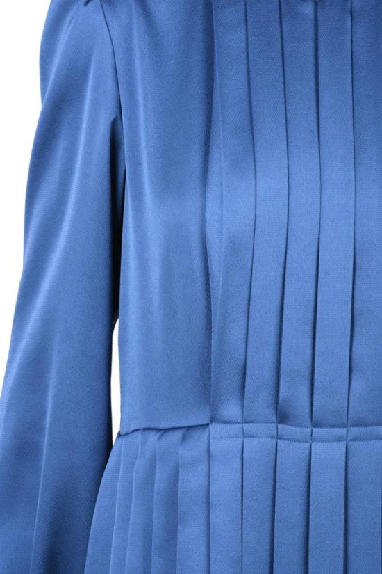 25SS 막스마라 미디 원피스 셔모 드레스 - 연한 파란색 - MAX MARA