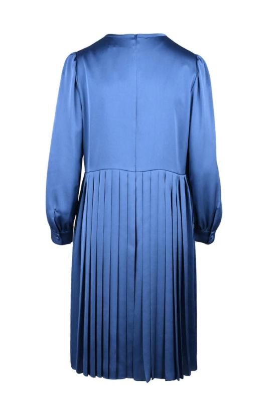 25SS 막스마라 미디 원피스 셔모 드레스 - 연한 파란색 - MAX MARA