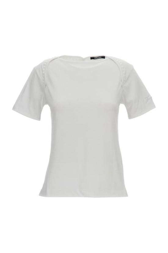 26SS 자크뮈스 반팔 티셔츠 TSW00568AJ00189100 White