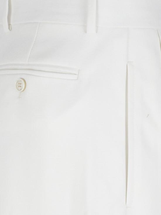 26SS 지방시 스트레이트 팬츠 BW51AH10Q0100 White - GIVENCHY