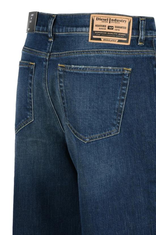 25SS 디젤 데님 1978 D-아케미 와이드 진 - 블루 - DIESEL