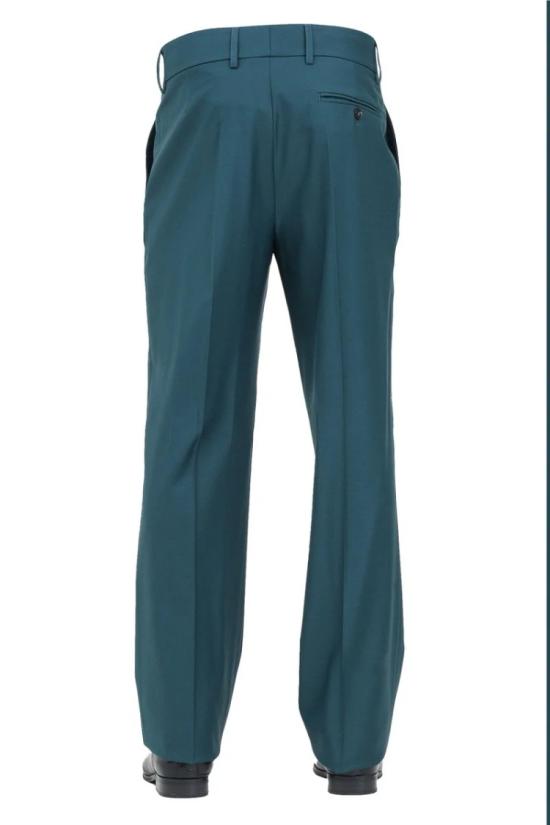  파트리지아페페 팬츠 버진 울 스트레치  - 포레스트 그린 - PATRIZIA PEPE