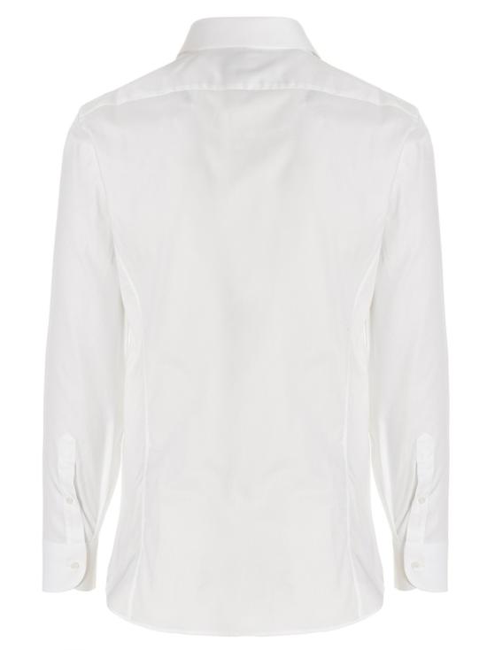  구찌 코튼 셔츠 더블 G 자수 셔츠 699554ZAJOM9000 White - GUCCI